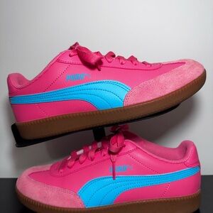 PUMA IGNITE Pink and Blue Sneakers